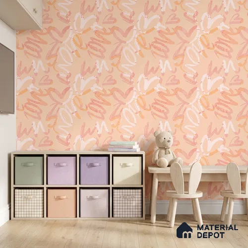 5166-2 | 4 Meter x 42 Inches Abstract Look Wallpaper - 45.94 Sq. Ft. | Minimum 15% wastage during installation