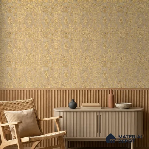 WK160-07 | 10 Meter x 21 Inches Patterned Look Wallpaper - 57.37 Sq. Ft. | Minimum 15% wastage during installation
