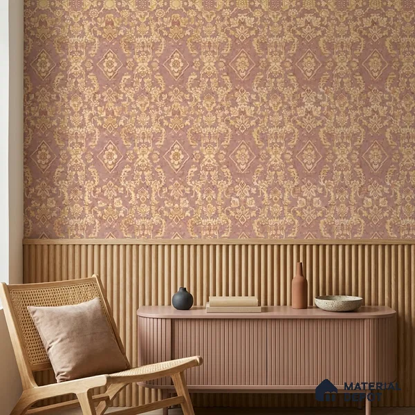 WK160-08 | 10 Meter x 21 Inches Patterned Look Wallpaper - 57.37 Sq. Ft. | Minimum 15% wastage during installation