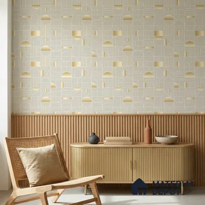 WK160-10 | 10 Meter x 21 Inches Patterned Look Wallpaper - 57.37 Sq. Ft. | Minimum 15% wastage during installation