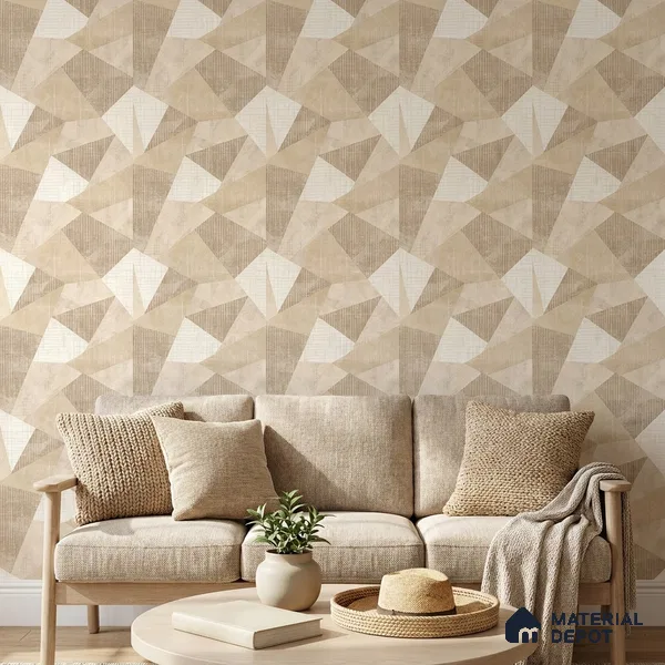 WK160-22 | 10 Meter x 21 Inches Patterned Look Wallpaper - 57.37 Sq. Ft. | Minimum 15% wastage during installation