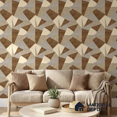 WK160-23 | 10 Meter x 21 Inches Patterned Look Wallpaper - 57.37 Sq. Ft. | Minimum 15% wastage during installation
