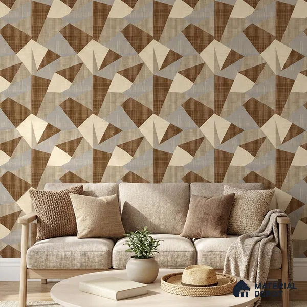 WK160-23 | 10 Meter x 21 Inches Patterned Look Wallpaper - 57.37 Sq. Ft. | Minimum 15% wastage during installation