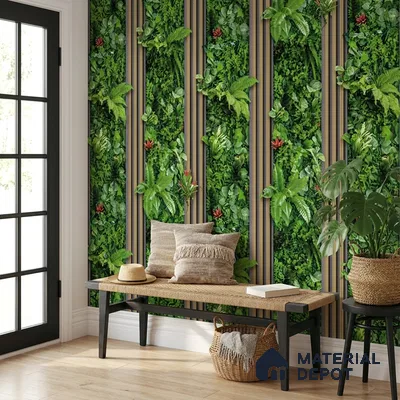 WK160-65 | 10 Meter x 21 Inches Florals Look Wallpaper - 57.37 Sq. Ft. | Minimum 15% wastage during installation