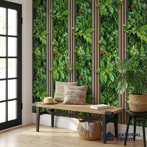 WK160-65 | 10 Meter x 21 Inches Florals Look Wallpaper - 57.37 Sq. Ft. | Minimum 15% wastage during installation