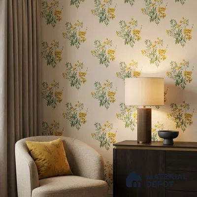 81370-2 | 5 Meter x 42 Inches Florals Look Wallpaper -  Sq. Ft.  | Minimum 15% wastage during installation