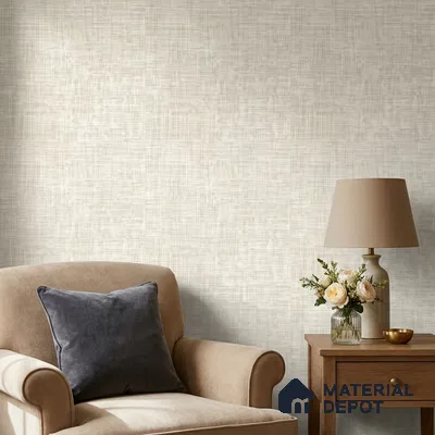 81375-2 | 5 Meter x 42 Inches Fabric Look Wallpaper - 57 Sq. Ft.  | Minimum 10% wastage during installation