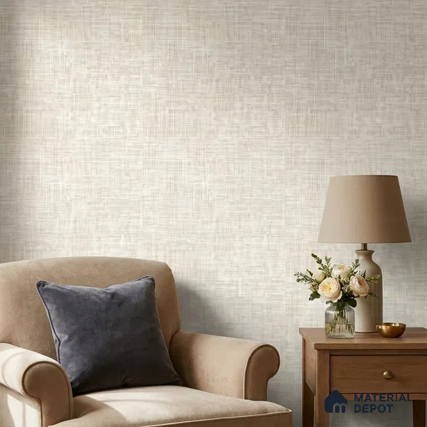 81375-2 | 5 Meter x 42 Inches Fabric Look Wallpaper - 57 Sq. Ft.  | Minimum 10% wastage during installation
