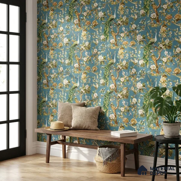 170-4 | 9.6 Meter x 20.87 Inches Animal Print Look Wallpaper - 54.77 Sq. Ft. | Minimum 15% wastage during installation