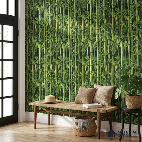 170-54 | 9.6 Meter x 20.87 Inches Nature Look Wallpaper - 54.77 Sq. Ft. | Minimum 15% wastage during installation