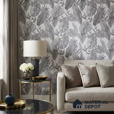 M15-2 | 10 Meter x 21 Inches Florals Look Wallpaper - 57.37 Sq. Ft. | Minimum 15% wastage during installation