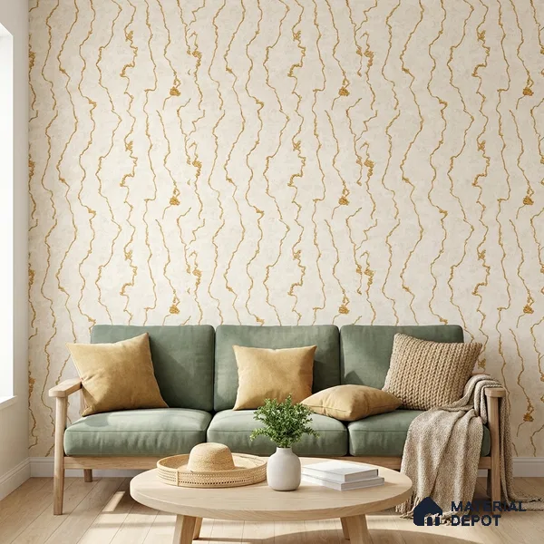 88672-1 | 5 Meter x 42 Inches Patterned Look Wallpaper - 57 Sq. Ft. | Minimum 15% wastage during installation