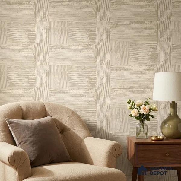 88669-1 | 5 Meter x 42 Inches Patterned Look Wallpaper - 57 Sq. Ft. | Minimum 15% wastage during installation