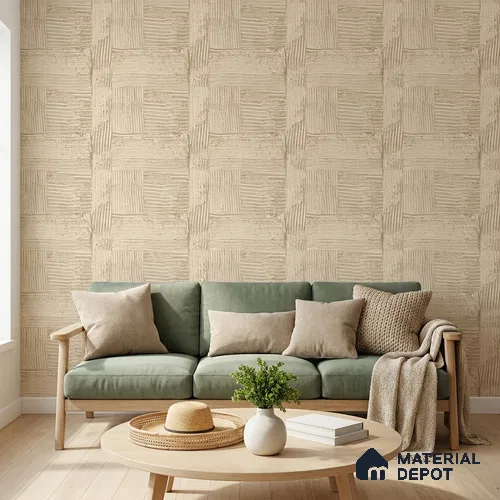 88669-2 | 5 Meter x 42 Inches Patterned Look Wallpaper - 57 Sq. Ft. | Minimum 15% wastage during installation