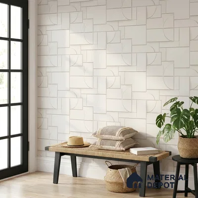 88665-1 | 5 Meter x 42 Inches Patterned Look Wallpaper - 57 Sq. Ft. | Minimum 15% wastage during installation