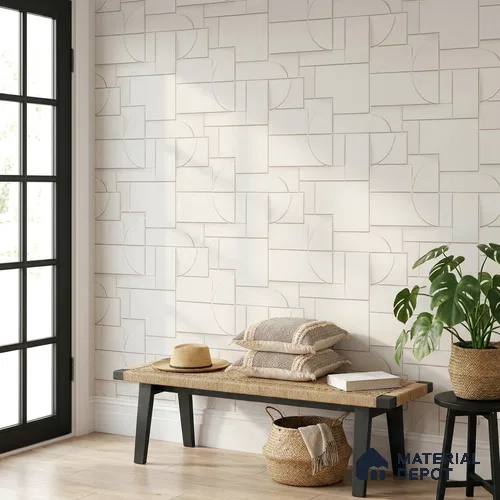 88665-1 | 5 Meter x 42 Inches Patterned Look Wallpaper - 57 Sq. Ft. | Minimum 15% wastage during installation