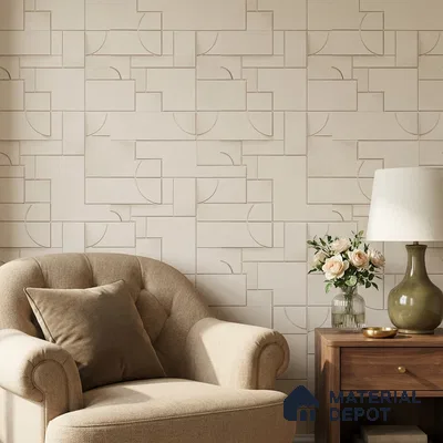 88665-2 | 5 Meter x 42 Inches Patterned Look Wallpaper - 57 Sq. Ft. | Minimum 15% wastage during installation