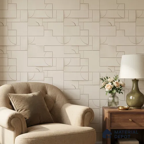 88665-2 | 5 Meter x 42 Inches Patterned Look Wallpaper - 57 Sq. Ft. | Minimum 15% wastage during installation