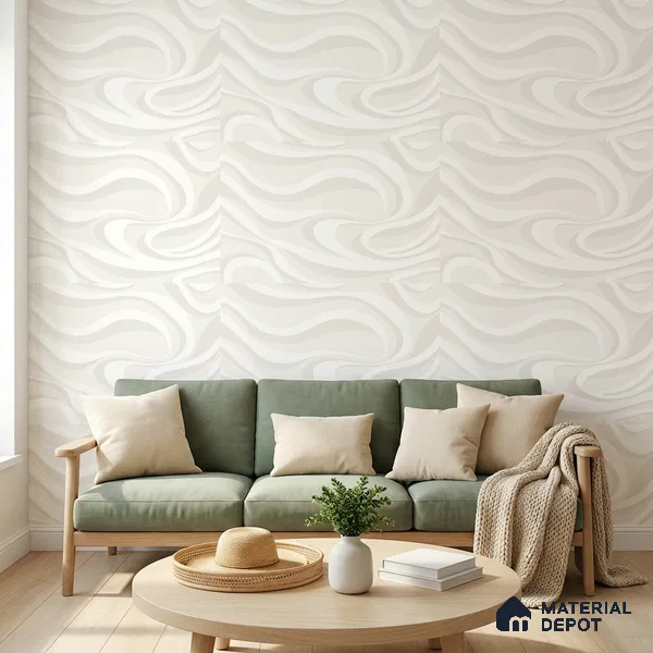 88661-1 | 5 Meter x 42 Inches Patterned Look Wallpaper - 57 Sq. Ft. | Minimum 15% wastage during installation