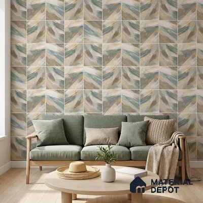 88659-2 | 5 Meter x 42 Inches Patterned Look Wallpaper - 57 Sq. Ft. | Minimum 15% wastage during installation