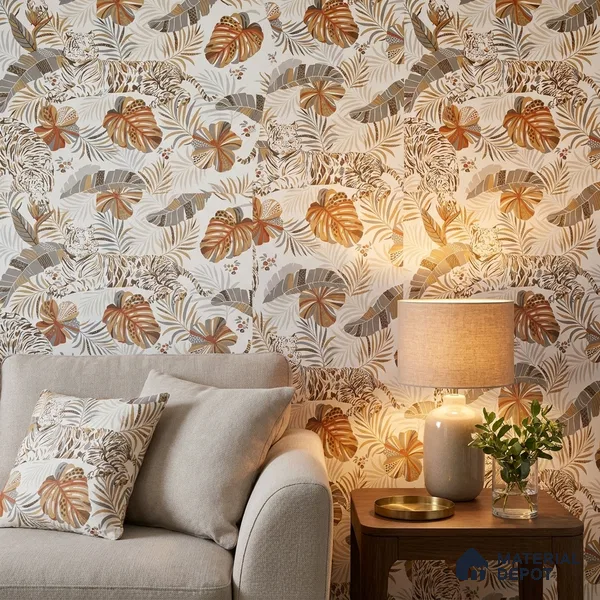 88656-1 | 5 Meter x 42 Inches Florals Look Wallpaper - 57 Sq. Ft. | Minimum 15% wastage during installation