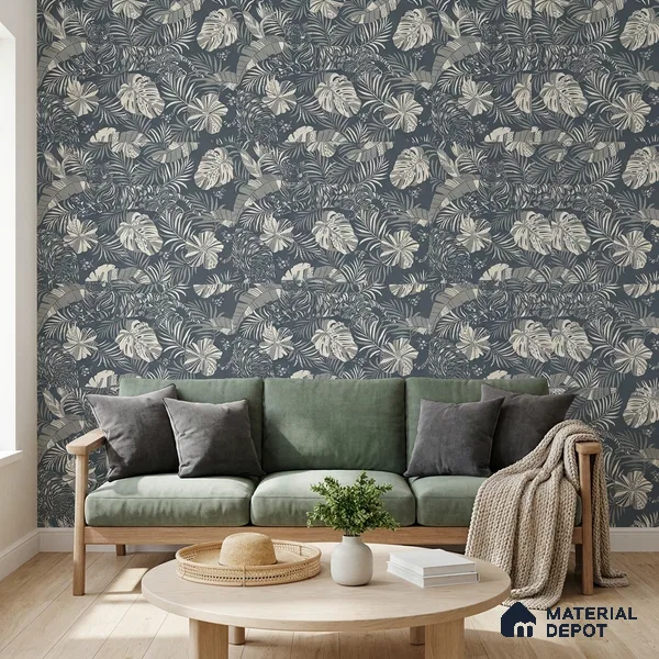 88656-2 | 5 Meter x 42 Inches Florals Look Wallpaper - 57 Sq. Ft. | Minimum 15% wastage during installation
