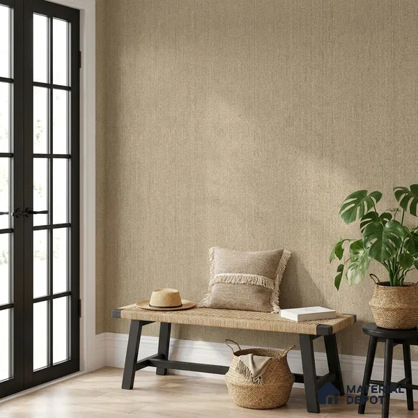 88654-4 | 5 Meter x 42 Inches Fabric Look Wallpaper - 57 Sq. Ft. | Minimum 10% wastage during installation