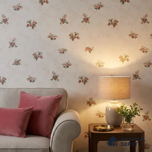 88653-1 | 5 Meter x 42 Inches Florals Look Wallpaper - 57 Sq. Ft. | Minimum 15% wastage during installation