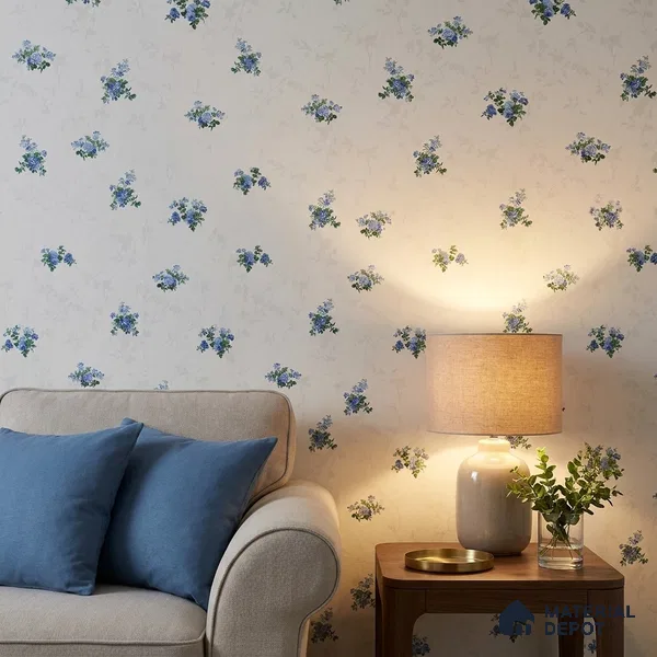 88653-3 | 5 Meter x 42 Inches Florals Look Wallpaper - 57 Sq. Ft. | Minimum 15% wastage during installation