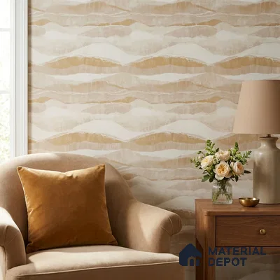 81383-2 | 5 Meter x 42 Inches Patterned Look Wallpaper - 57 Sq. Ft.  | Minimum 15% wastage during installation