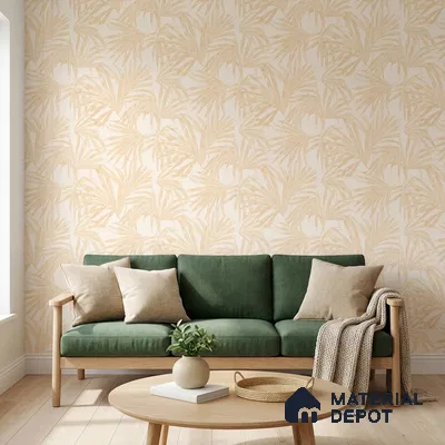 81380-2 | 5 Meter x 42 Inches Florals Look Wallpaper - 57 Sq. Ft.  | Minimum 15% wastage during installation