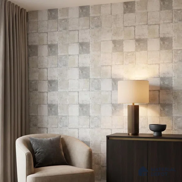 81378-2 | 5 Meter x 42 Inches Patterned Look Wallpaper - 57 Sq. Ft.  | Minimum 15% wastage during installation