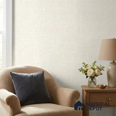81376-1 | 5 Meter x 42 Inches Fabric Look Wallpaper - 57 Sq. Ft.  | Minimum 10% wastage during installation