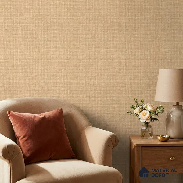 81376-4 | 5 Meter x 42 Inches Fabric Look Wallpaper - 57 Sq. Ft. | Minimum 10% wastage during installation