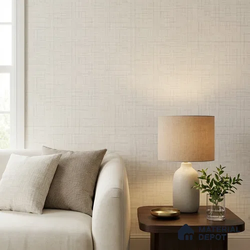 81374-1 | 5 Meter x 42 Inches Fabric Look Wallpaper - 57 Sq. Ft.  | Minimum 10% wastage during installation