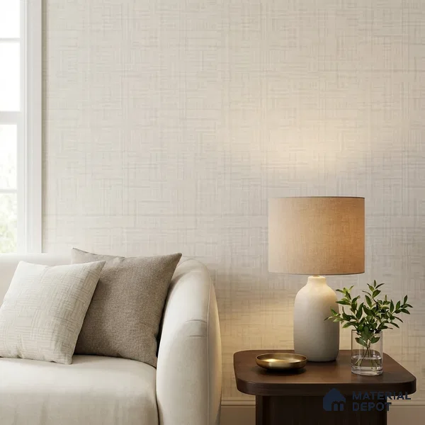 81374-1 | 5 Meter x 42 Inches Fabric Look Wallpaper - 57 Sq. Ft. | Minimum 10% wastage during installation
