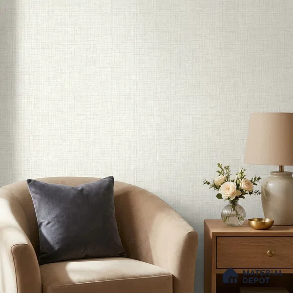 81374-2 | 5 Meter x 42 Inches Fabric Look Wallpaper - 57 Sq. Ft. | Minimum 10% wastage during installation