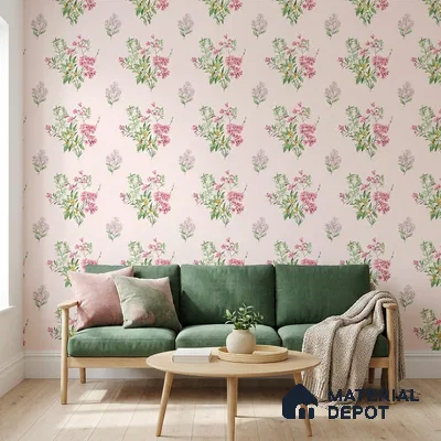 81370-1 | 5 Meter x 42 Inches Florals Look Wallpaper - 57 Sq. Ft.  | Minimum 15% wastage during installation