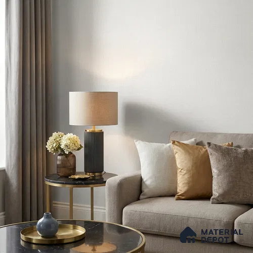 485-2 | 5 Meter x 42 Inches Fabric Look Wallpaper - 57.43 Sq. Ft. | Minimum 10% wastage during installation