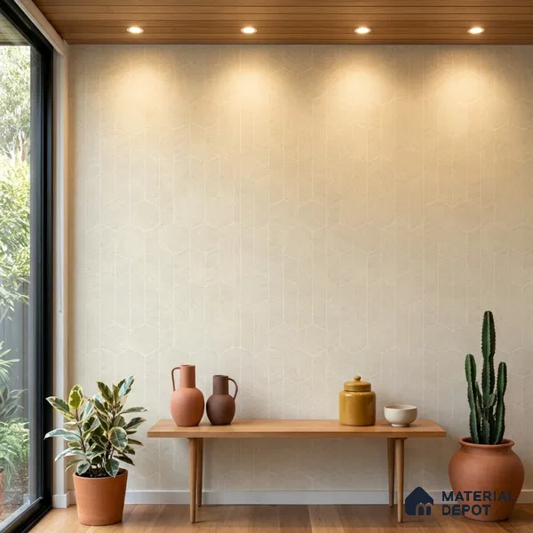 M4-3 | 10 Meter x 21 Inches Patterned Look Wallpaper - 57.37 Sq. Ft. | Minimum 15% wastage during installation