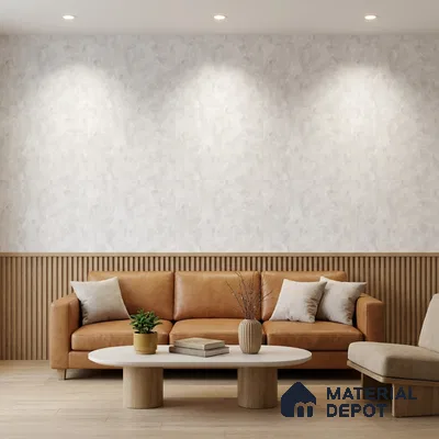 M6-2 | 10 Meter x 21 Inches Plain Look Wallpaper - 57.37 Sq. Ft. | Minimum 10% wastage during installation