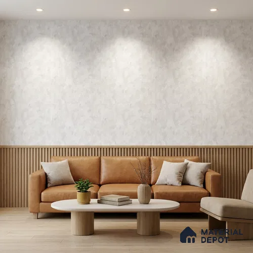 M6-2 | 10 Meter x 21 Inches Plain Look Wallpaper - 57.37 Sq. Ft. | Minimum 10% wastage during installation