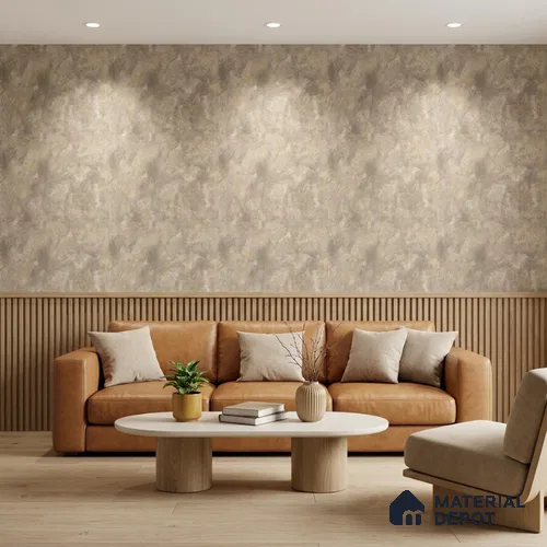 M6-4 | 10 Meter x 21 Inches Plain Look Wallpaper - 57.37 Sq. Ft. | Minimum 10% wastage during installation