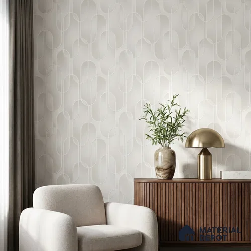 M9-2 | 10 Meter x 21 Inches Patterned Look Wallpaper - 57.37 Sq. Ft. | Minimum 15% wastage during installation