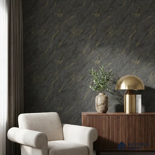 M11-4 | 10 Meter x 21 Inches Marble Look Wallpaper - 57.37 Sq. Ft. | Minimum 10% wastage during installation