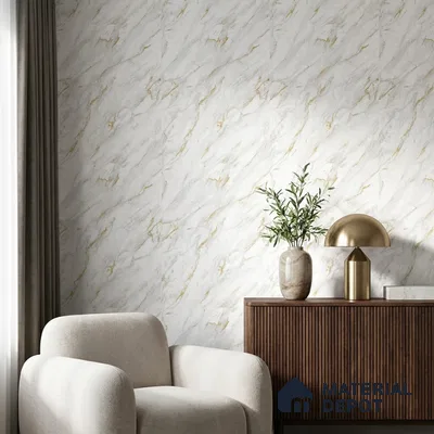 M11-1 | 10 Meter x 21 Inches Marble Look Wallpaper - 57.37 Sq. Ft. | Minimum 10% wastage during installation