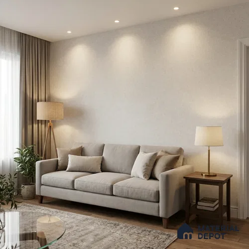 M14-1 | 10 Meter x 21 Inches Plain Look Wallpaper - 57.37 Sq. Ft. | Minimum 10% wastage during installation