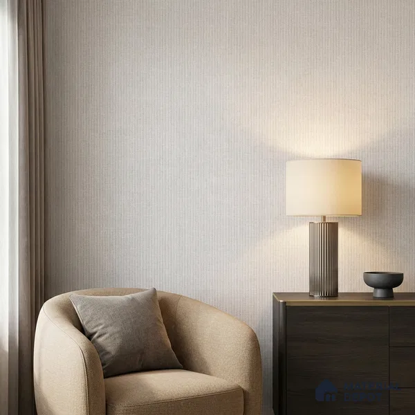 490-3 | 5 Meter x 42 Inches Fabric Look Wallpaper - 57.43 Sq. Ft. | Minimum 10% wastage during installation