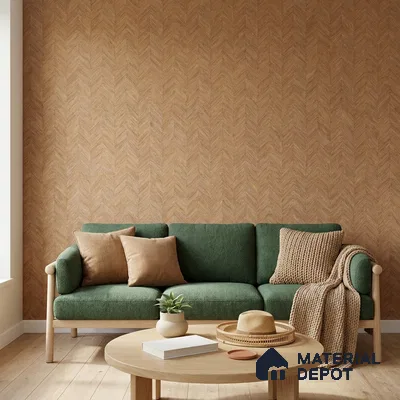 1140 | 10 Meter x 21 Inches Wood Look Wallpaper - 57.37 Sq. Ft. | Minimum 15% wastage during installation