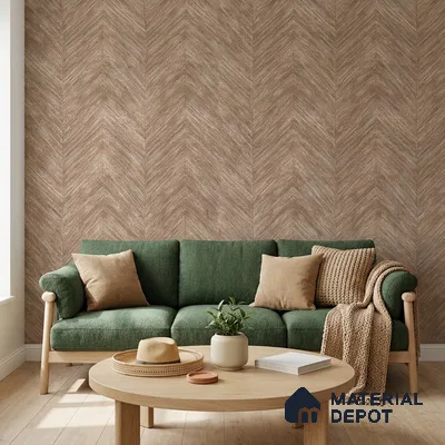 1141 | 10 Meter x 21 Inches Wood Look Wallpaper - 57.37 Sq. Ft. | Minimum 15% wastage during installation